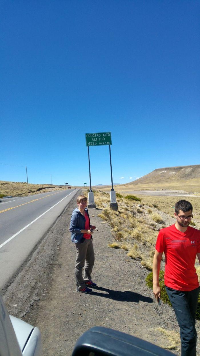 Auf dem Weg nach Puno halten w