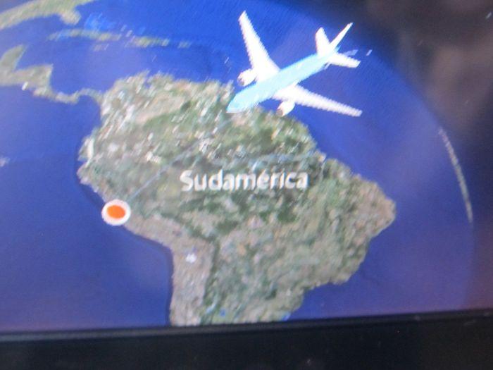 Wir fliegen nach Südamerika, u