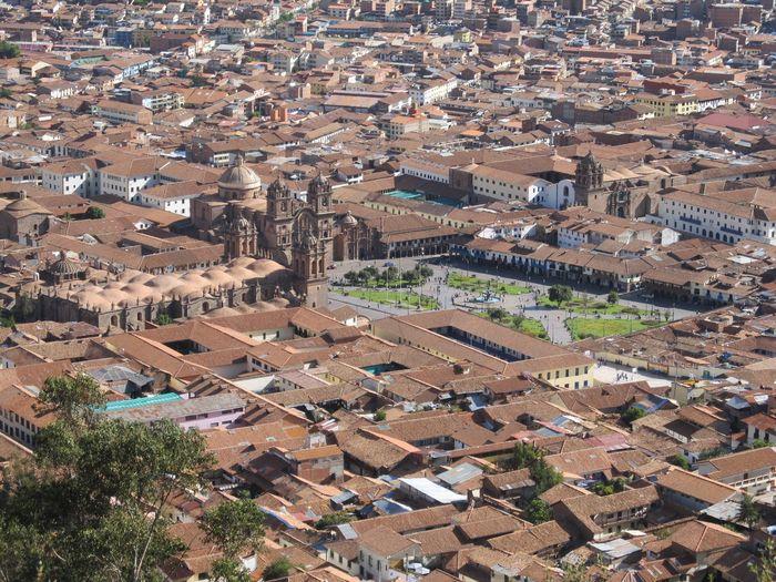 Ein schöner Ausblick auf Cuzco