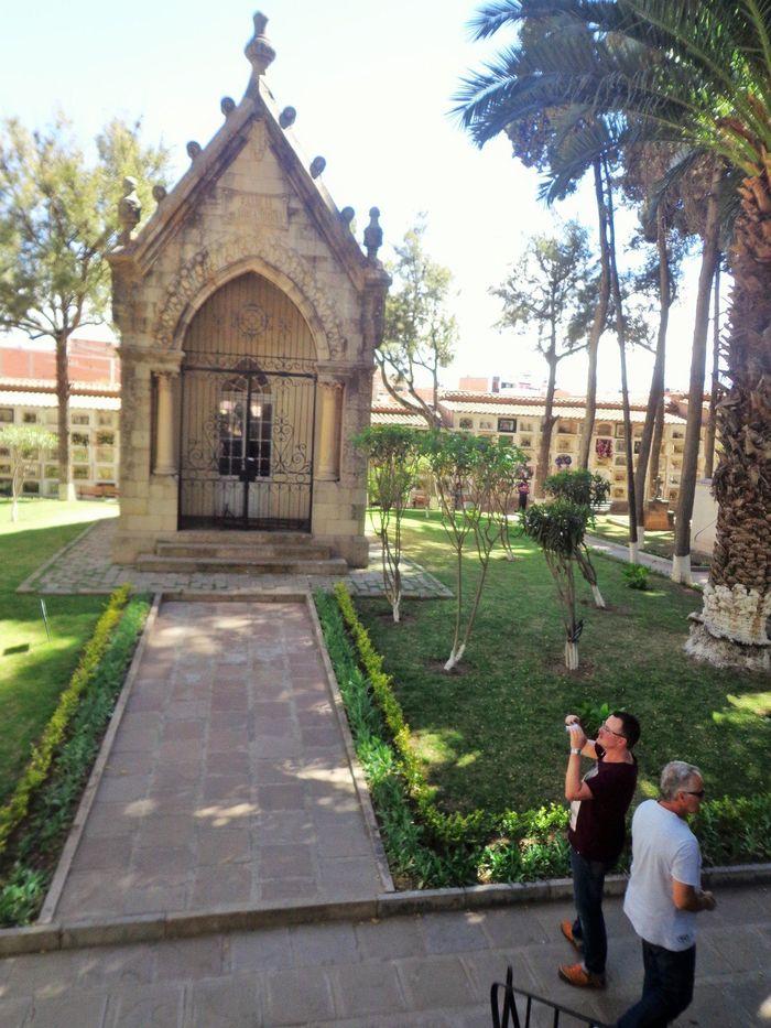 Der Zentralfriedhof von Sucre 