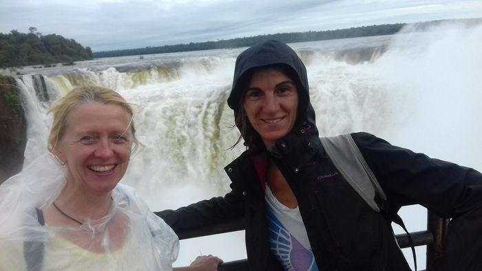 Heute besuchen wir die Iguazú 
