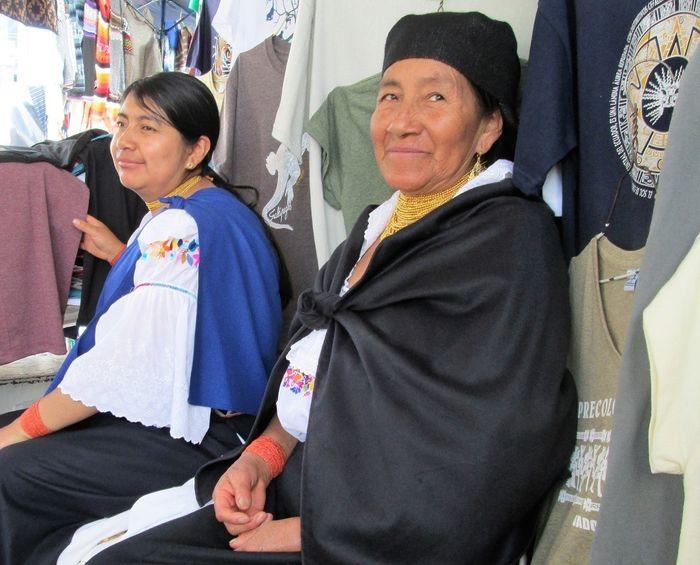 Frauen aus Otavalo