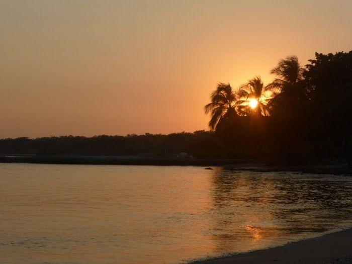 Sunset auf der Isla Baru
