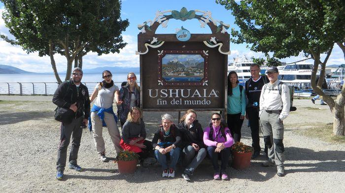 Wir sind in Ushuaia, der südli