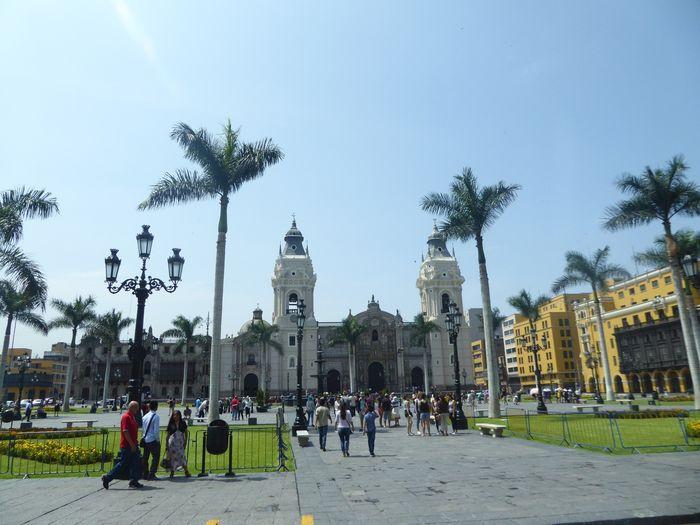 Wir besuchen die Plaza de Arma