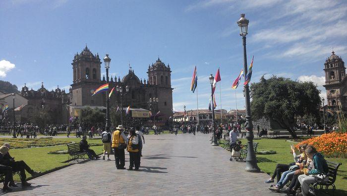 Die Kathedrale von Cusco.