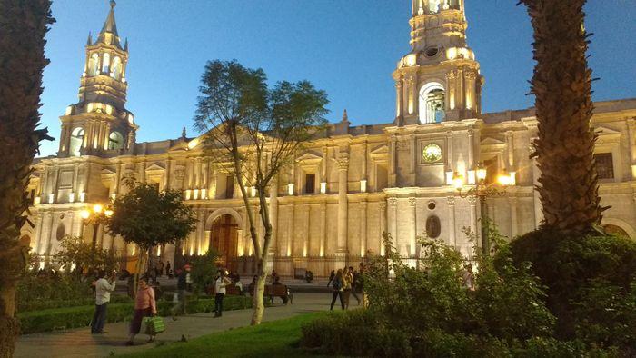 Die Kathedrale von Arequipa. 2