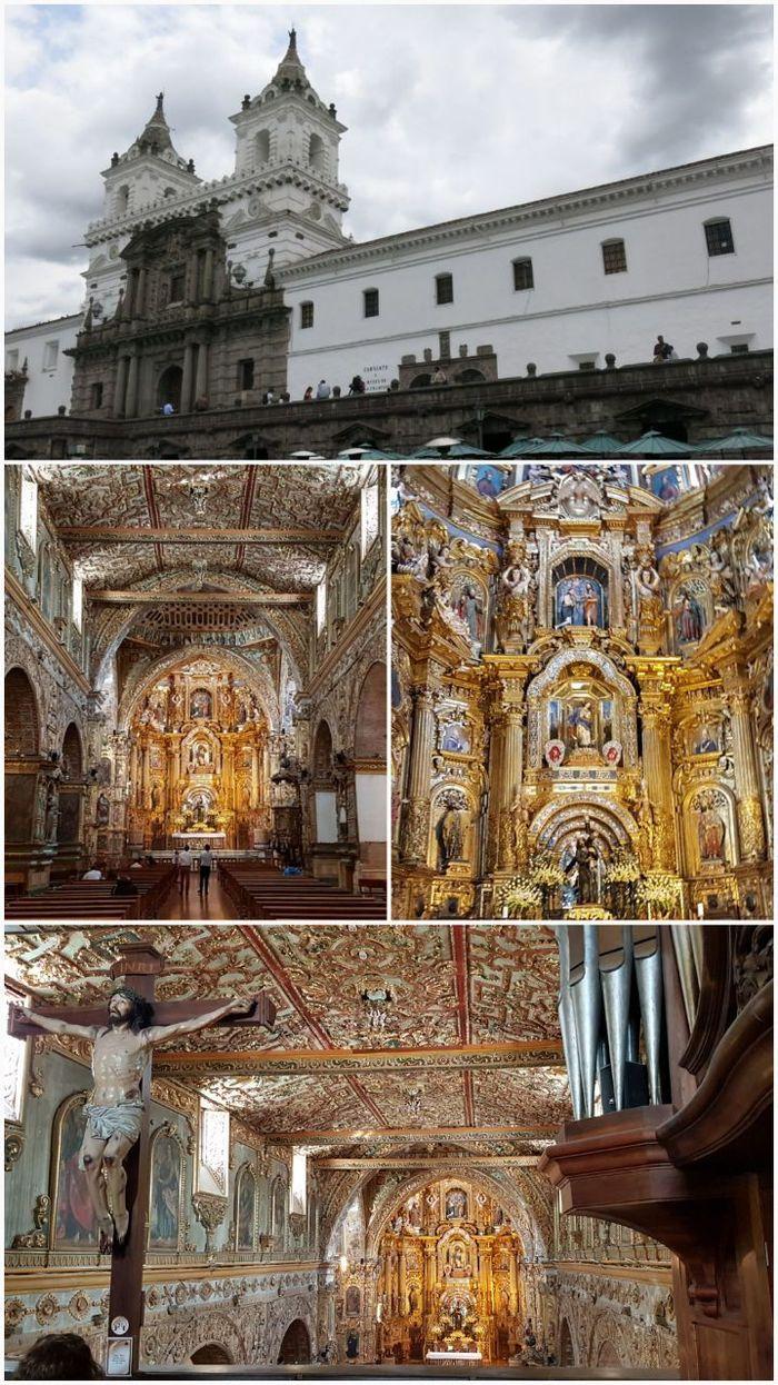 Quito: Kirchen und Kloster mit