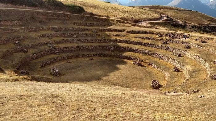 In Moray bauten die Inkas mit 