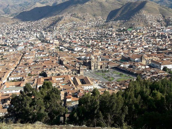 Cuzco, Blick auf den Hauptplat