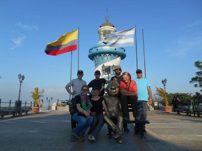 Gruppenfoto auf dem Cerro Sant