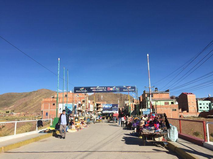 Grenzübergang nach Bolivien