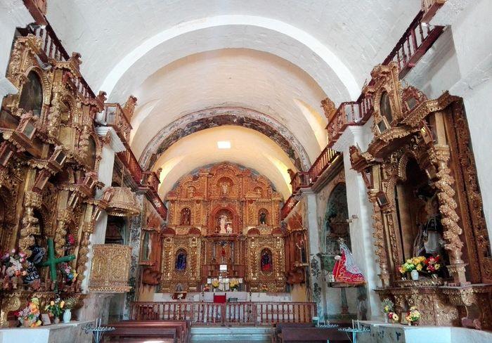 Die Kirche Santa Ana in Maca, 