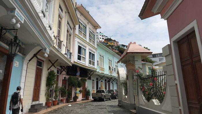 älteste Häuser von Guayaquil