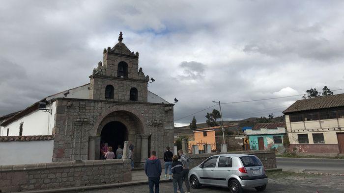 Die älteste Kirche in Ecuador.