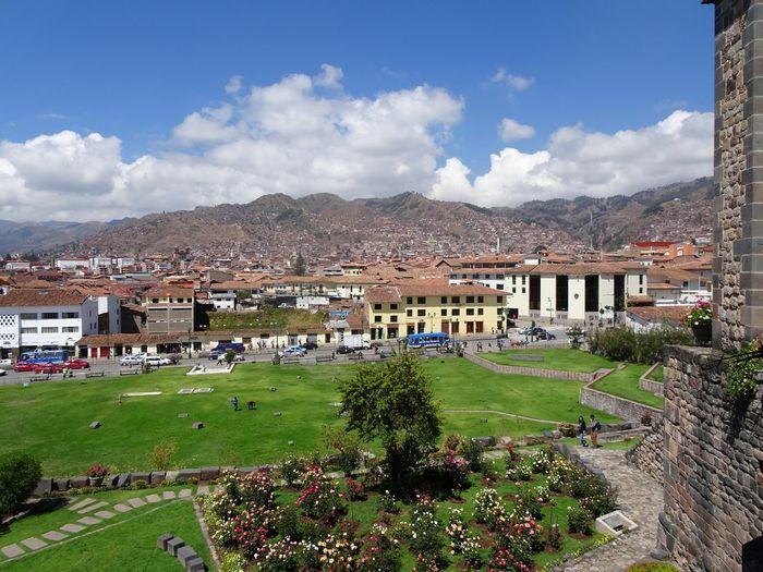 Cusco, vom Inka Palast fotogra