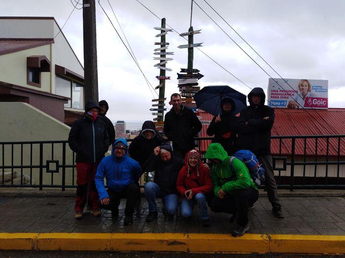Der Regen in Punta Arenas zähl