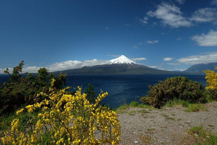 Der Vulkan Osorno (2652 Meter 
