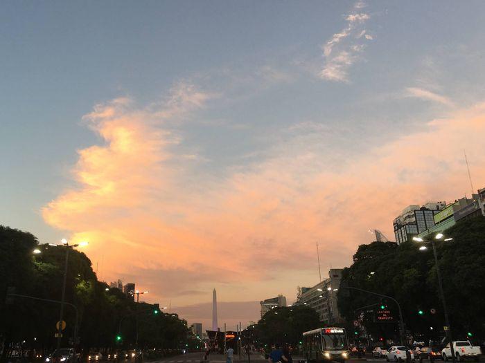 In Buenos Aires geht die Sonne