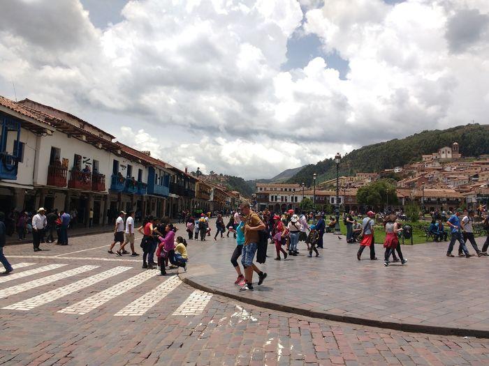 Der Hauptplatz von Cusco.