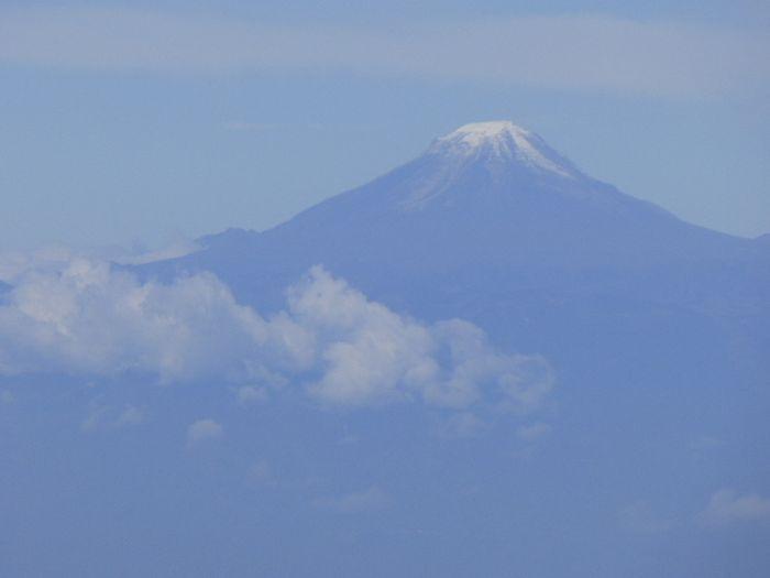 Der Nevado von Tolima wie er s