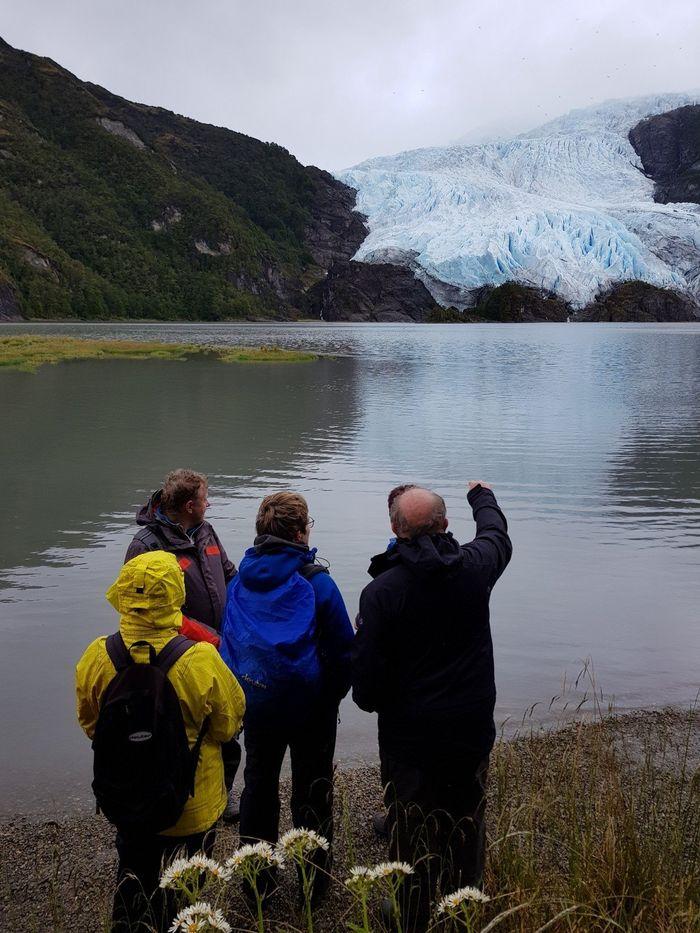 Wir bestaunen den ersten Glets