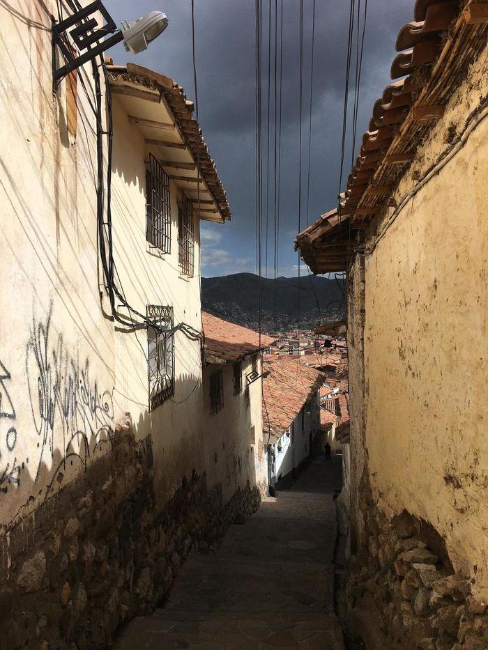 Spaziergang durch Cuzco, durch