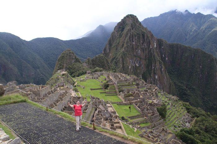 Anke ist den Inka Trail gewand