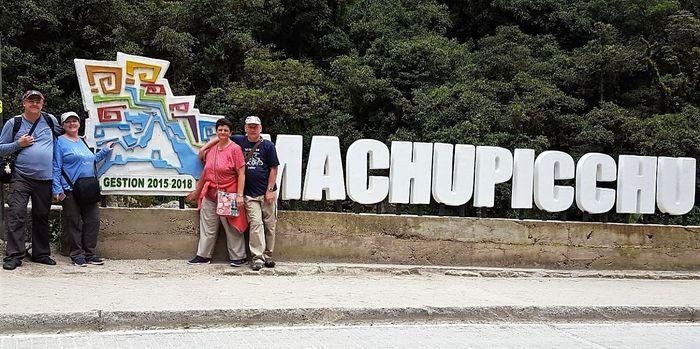 Einen Rundgang um Machu Picchu