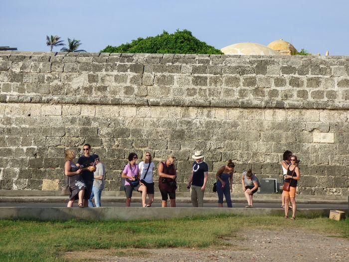 Bei der Stadtmauer von Cartage