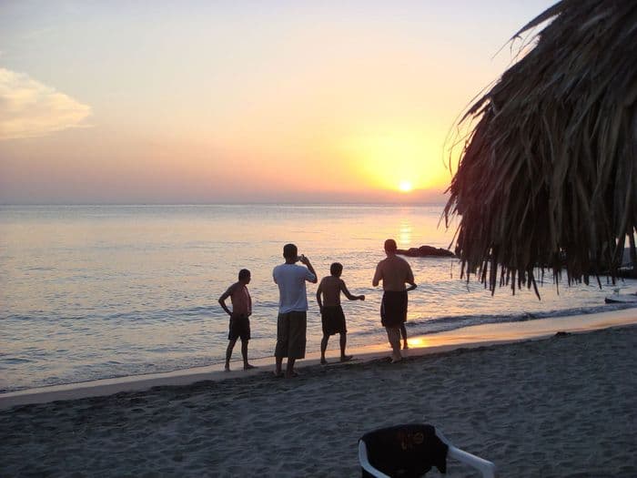 Abendstimmung in Santa Marta