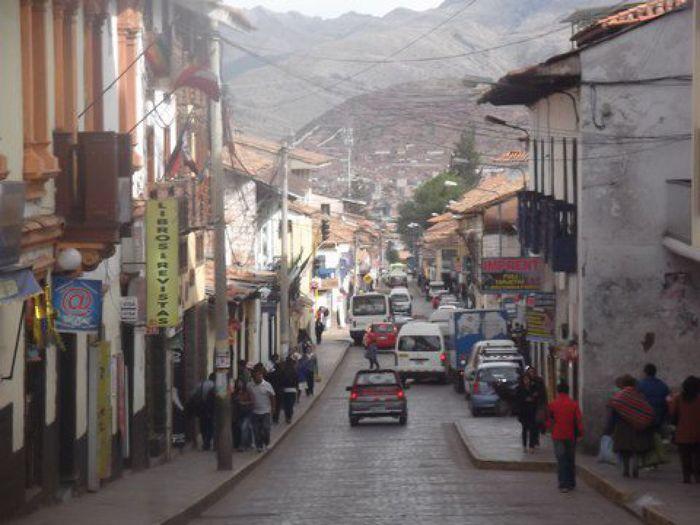 Die Strassen von Cusco