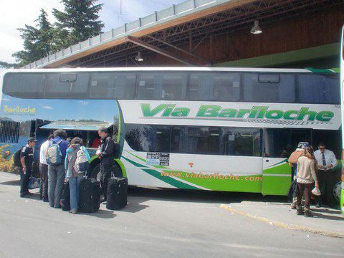 Überlandsbus von Bariloche