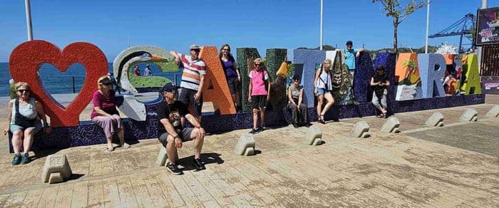 Erster Blick in die kolumbianische Karibik