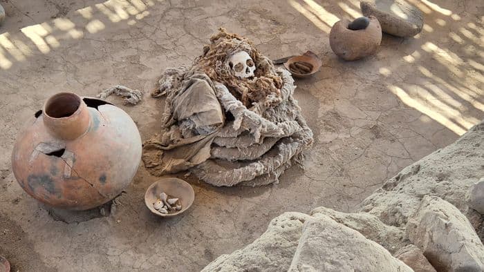 Chauchilla, der Nasca Friedhof