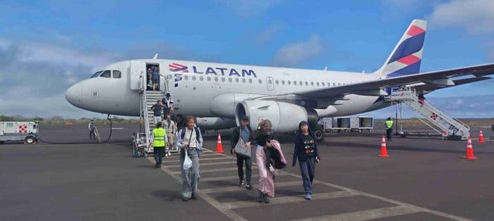 Flug Guayaquil nach Galapagos